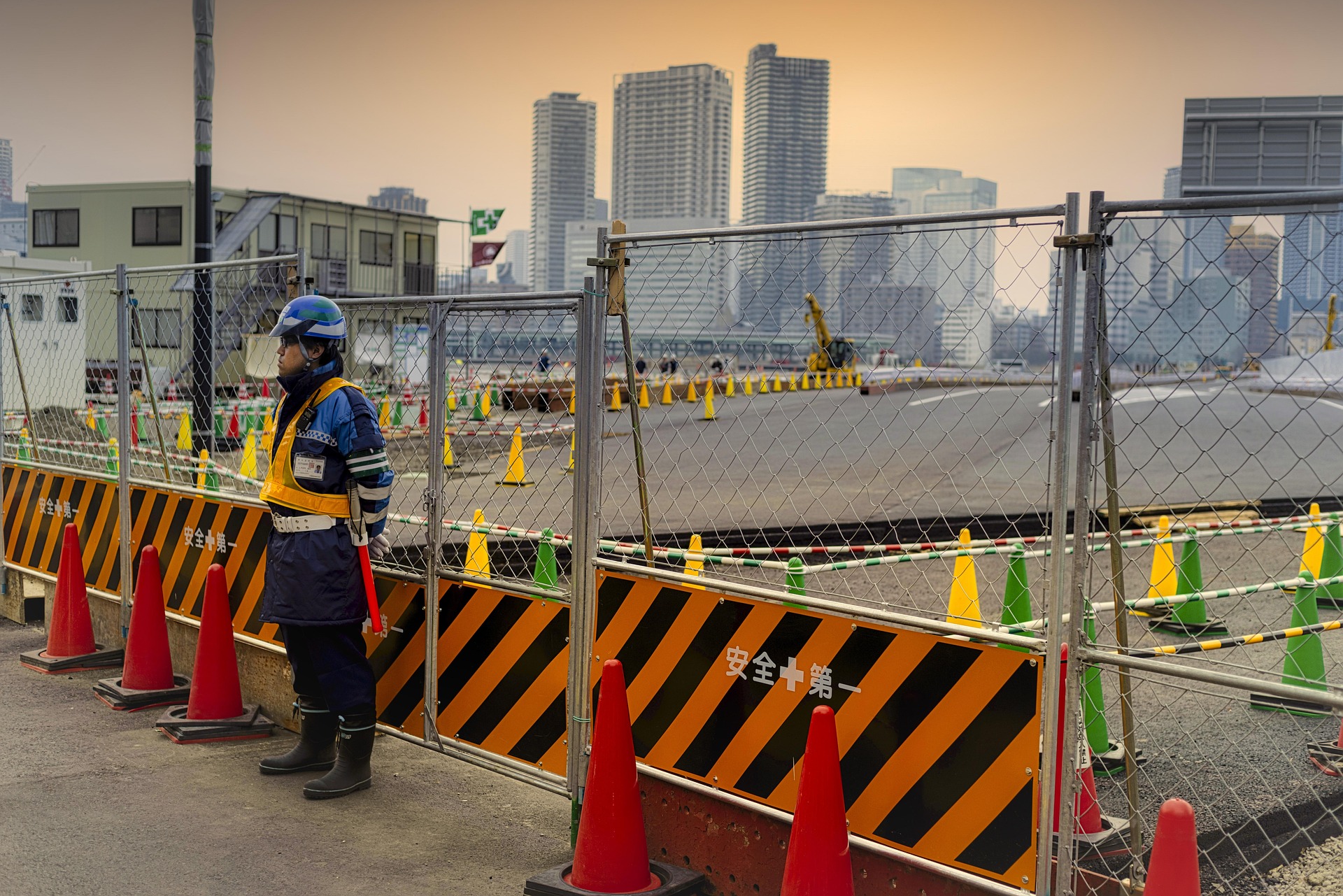 construction site security melbourne